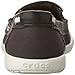 crocs Women's Walu Canvas Loafer,Black/Oyster,6 M US