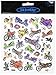 Tattoo King Multi-Colored Stickers-Motorcycle Mania