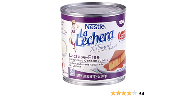 Nestle La Lechera Lactose-free Sweetened Condensed Milk 1-14 Oz Amazonca Grocery Gourmet Food