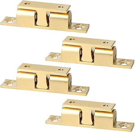 DOITOOL - Cierre a presión para puerta de armario, 4 unidades, cierre a