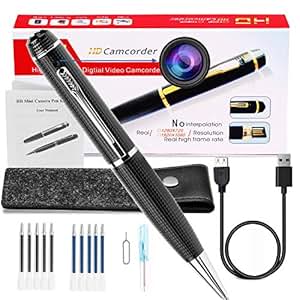 Amazon.com : Hidden Spy Camera Pen 1080p, Portable Mini