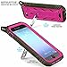 iPhone 6S Plus Case, POETIC Revolution [Premium Rugged] Protective Case with [Landscape Stand Feature] [Shock Absorption & Dust Resistant] for Apple iPhone 6 Plus/iPhone 6S Plus Pink/Gray
