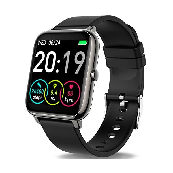 Rinsmola-Smart-Watch-for-Men-Women-Fitness-Watch-14-Full-Touch-Screen-Fitness-Tracker-with-Heart-Rate-Sleep-Monitor-Step-Calorie-Counter-IP67-Waterproof-Smartwatch-for-with-iPhone-Android-Phone Rinsmola Smart Watch for Men Women, Fitness Watch 1.4" Full Touch Screen, Fitness Tracker with Heart Rate Sleep Monitor Step Calorie Counter, IP67 Waterproof Smartwatch for with iPhone Android Phone