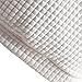 HEQU Men's Casual Funnel Neck Square Pattern Quilted Hoodie Pullover Sweatshirt White M