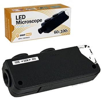 CostMad 10x to 10x Zoom LED Microscope Jewellery Jeweller
