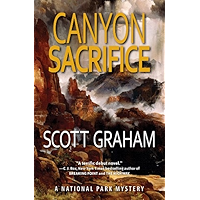 Canyon Sacrifice (National Park Mystery Series) book cover Canyon Sacrifice (National Park Mystery Series) book cover