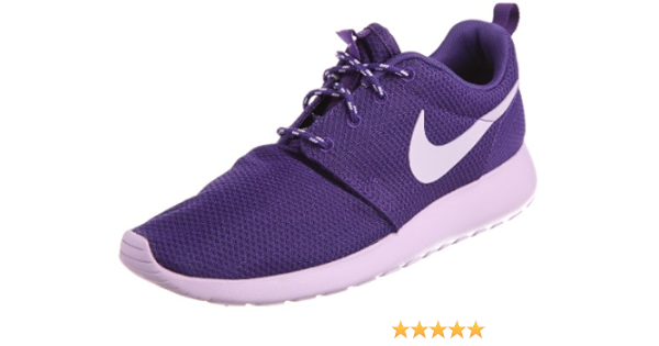 purple nike roshe womens