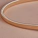 kilofly 4pc Women's Gold Metal Thin Skinny Stretch Cinch Belt Fashion Waistband