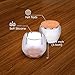 MelonBoat 1-1/4'' to 1-3/8'' Chair Leg Floor Protectors, Chair Leg Caps with Pads, Chair Leg Covers to Protect Floors, A-RD034, Fit Round Leg 1.34''-1.44'', 16 Pack
