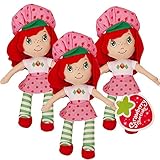 Strawberry Shortcake Party Favors Pack -- Set of 3 Dolls (Strawberry Shortcake Party Supplies)