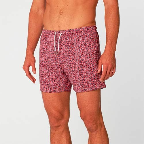 BERMIES Men's Classic Union Jack Swim Trunk