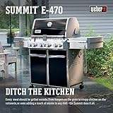 Weber Summit 7171001 E-470 580-Square-Inch 48,800-BTU Liquid-Propane G, Black