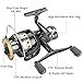 FYSHFLYER Freshwater Spinning Reel Interchangeable Left/Right Handle; Double Soft Knobs; Metal Spool 9BB+1RB Perfect Carp Fishing Reel + 1 Spare Plastic Spool