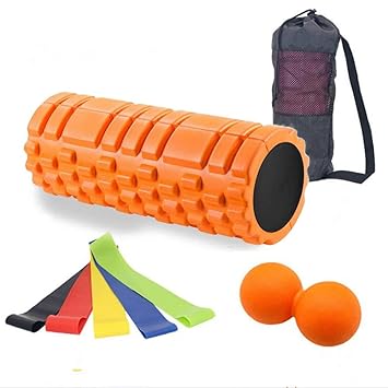 足ツボマッサージ フォームローラー 背中 小腿 首 トリガーポイント