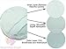 Reusable Organic Nursing Pads, Washable, Hypoallergenic, Bamboo - 8 Breastfeeding Pads - Includes Laundry Bag & Washcloth. Perfect Baby Shower Gift- Multi-Pack