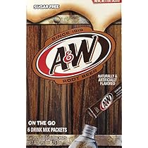 Amazon.com : Lot of 6 Boxes A & W Root Beer Singles (6 Count