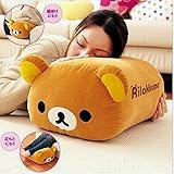 Rilakkuma Multi Purpose Stuffed Plush Rest Cushion with Relax Bear Pillow