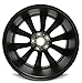 For 09-11 Honda Civic 17 Inch Machined Black Aluminum Rim - OE Direct Replacement - Road Ready Car Wheel