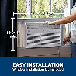 GE Window Air Conditioner 12000 BTU, Wi-Fi