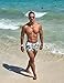 Taddlee Men Swimwear Swimsuits Flower Print Surf Board Boxer Shorts Trunks Long (L,XF83)