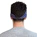 USA MADE ORGANIC HEADBAND FOR MEN | This Navy Blue Wide Twist Headband Wicks Sweat and Doesn't Slip