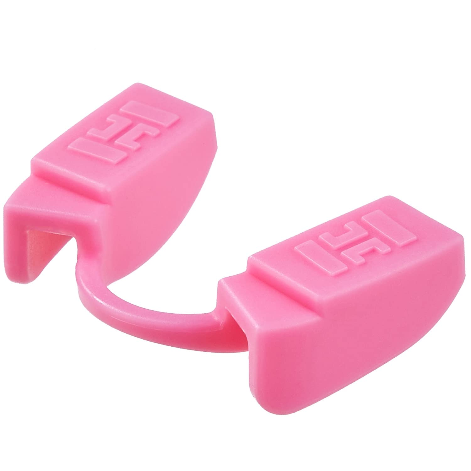 Powerlifting Mouthguard for All Strength Training Sports, Fitness Mouthpiece with Slim Design,Perfect Protective Gear in Gyms (1 Pack Pink)