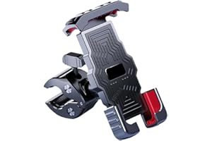 Motorcycle Phone Mount for Harley Davidson Tri Glide 2009-2024, Shockproof 360° Adjustable Motorcycle Phone Holder with Secur