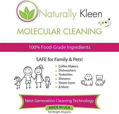 Naturally Kleen Molecular Cleaner – Coffee Machine Descaling Solution , Washing machine and Dishwasher Cleaner – Removes limescale, bacteria and rust. (3)