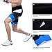 Eco-daily Men's Cycling Shorts Padded Bicycle Riding Half Pants Bike Biking Cycle Tights Black-Blue