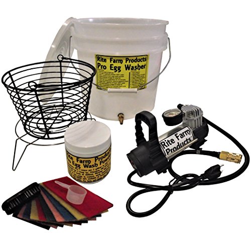 RITE FARM PRODUCTS PRO EGG WASHER KIT & COMPRESSOR CHICKEN WASHING INCREDIBLE MACHINE - Thumbnail 6