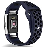 Humenn Bands Compatible for Fitbit Charge 2, Replacement Accessory Sport Band Compatible for Fitbit Charge 2 HR