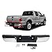 MBI AUTO - Chrome, Steel Complete Rear Bumper Assembly for 2013-2016 Ford Super Duty F250 F350 Pickup W/Out Park 13-16, FO1103176