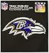 FANMATS 60447 - NFL - Baltimore Ravens Embossed Color Emblem | Raven Head Primary Logo