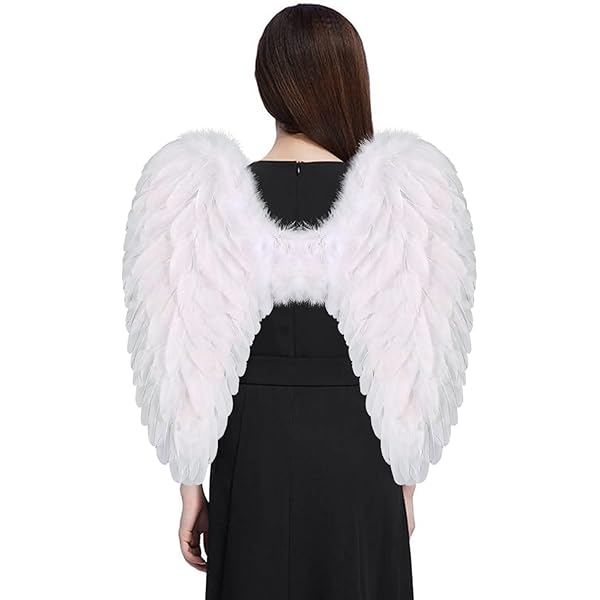 Amazon.com: Touch of Nature 11008 Adult Angel Wing in White with