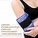 Ohuhu Reusable Gel Cold & Hot Therapy Pack with Strap for Shoulder Knee Ankle Back Neck Waist Arm Calves Hip Pain Relief (M)
