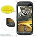 J&D Compatible for 3-Pack Kyocera DuraForce Pro Screen Protector, [Not Full Coverage] Premium HD Clear Film Shield Screen Protector for Kyocera DuraForce Pro Crystal Clear Screen Protector