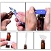Hydior Essential Oil Roller Bottles,30 Pack 10ml Amber Glass Roller Bottles with Stainless Steel Roller Balls(4 Extra Spray,8 Extra Roller Balls,3 Dropper,2 Funnel,2 Opener,138 Label)