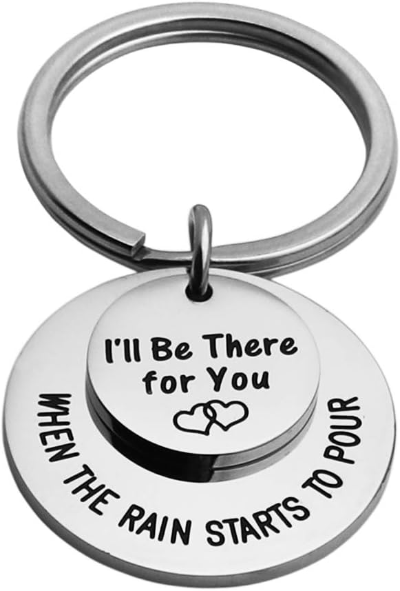Meibai Friends TV Show Keychain Bestfriend Gift You're The Rachel to My Monica You're The Monica to My Rachel Funny Friends Fan Gift Bestie Gift