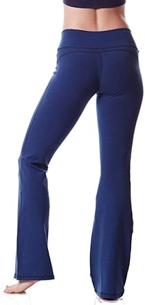 green apple yoga flare pants