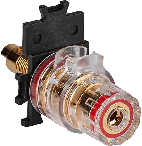 WBT 0735R Topline Fully Insulated Binding Post Banana Jack Red