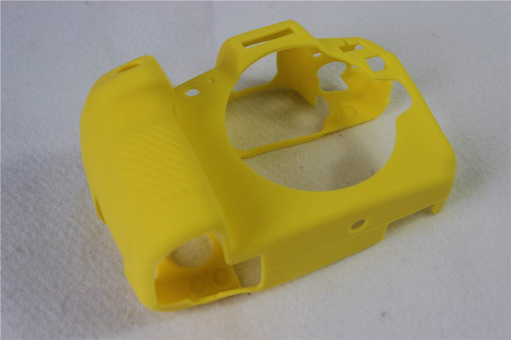 EOS R Case, Zakao Soft Silicone Bag Lightweight Slim Skin Rubber Protective Digital Camera Case Cover for Canon Eos R (Yellow)