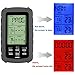  Meat thermometer digital grill oven or smoker remote food thermometers | The best wireless accessories for safe remote bbq grilling, kitchen cooking, smokers and you can even make candy (Grey)
