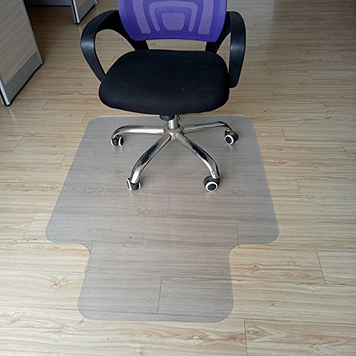 Focux 36 x 48'' Office Chair Mat for Hardwood Floor Opaque Office Floor Mat Anti-Slip Thin Desk Floor Protective Mats (1 Pc) - Thumbnail 6