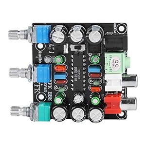 Voorversterker Board 2 Kanalen Draagbare Voorversterker Module HiFi Sound Audio Mixer Board