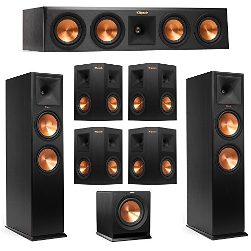 Klipsch System with RP-280F Tower Speakers, RP-440C Center
