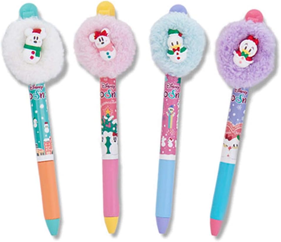 Amazon Co Jp ミッキー フレンズ スノー ボールペンセット スノースノー ディズニークリスマス 19 雪だるま ディズニー グッズ お土産 東京ディズニーリゾート限定 ホビー