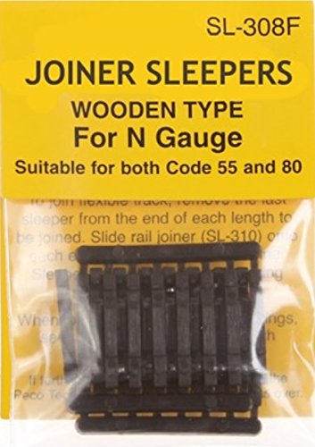 Peco SL-308F N Additional Wooden Sleepers