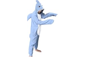 WOTOGOLD Animal Cosplay Costume Shark Adult Pajamas