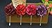 WeiShang Men's Lapel Pin Flower Handmade Boutonniere for Suit (Style A 8 Pack)