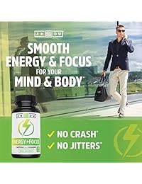 Cafeína con L-Theanine para una energía y enfoque suaves, energía concentrada para tu mente y...